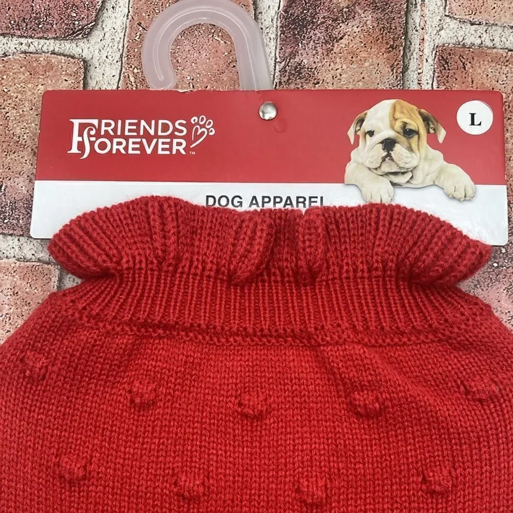 Dog Pet Holiday Sweater & Pajama Christmas 2-Pack Size L